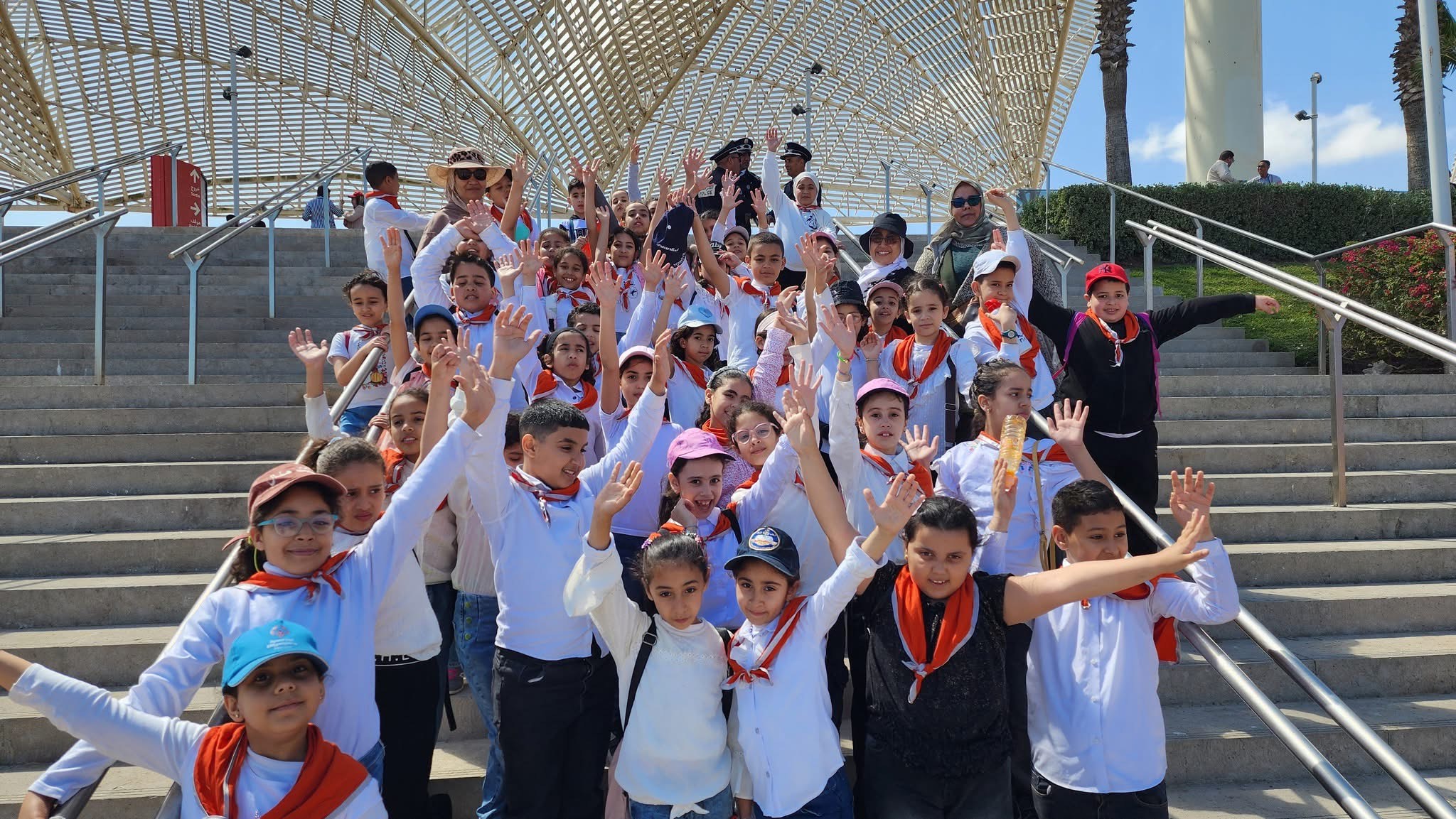 Présentation sur scène